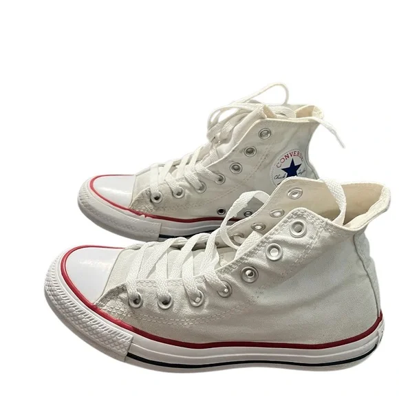 Converse White High-Top Sneakers - Picture 4 of 8